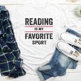 Reading Is My Favorite Sport Book Lover Quote Youth Long Sleeve Tee