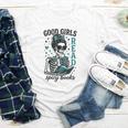 Romance Reader Good Girls Read Spicy Books Halloween Costume Youth Long Sleeve Tee