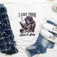 Smut Reader Spicy Book Romance I Like Them Thick & Spicy Youth Long Sleeve Tee