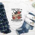 Unless You'Re An Audiobook I'm Not Listerning To You Bookish Youth Long Sleeve Tee
