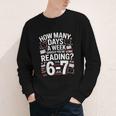 67 For Reading With Books Youth Long Sleeve Tee