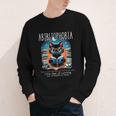 Abibliophobia Cat Reading Bookworm Reader Nerd For Men Women Girls Kids Youth Long Sleeve Tee