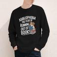Abibliophobia Dog Book Lover Library Youth Long Sleeve Tee