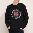 Ban The Fascists Save The Books Banned Books Free Speech Youth Long Sleeve Tee