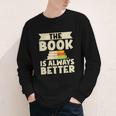 The Book Is Always Better Thriller Youth Long Sleeve Tee