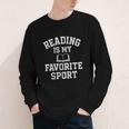 Book Lover Reading For Teachers Students Librarians Youth Long Sleeve Tee