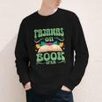 Book And Pajama Pajamas On Book Open Youth Long Sleeve Tee