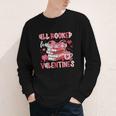 All Booked For Valentines Book Coffee Teacher Women Youth Long Sleeve Tee