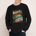 Books Are Just Word Tacos Shirt Book Shirts Reader Youth Long Sleeve Tee