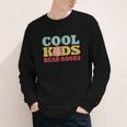 Bookworm Cool Kids Read Books Book Lover Reading Youth Long Sleeve Tee