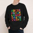 Cute ABCs Shirt Alphabet Colorful Letters Reading Books Kids Youth Long Sleeve Tee Cute ABCs Shirt Alphabet Colorful Letters Reading Books Kids Youth Long Sleeve Tee