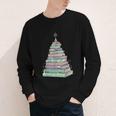 Cute Bookmas Christmas Book Tree Book Lover Teacher Youth Long Sleeve Tee