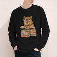 Cute Capybara Reading Books Animal Capybara Bookworms Youth Long Sleeve Tee Cute Capybara Reading Books Animal Capybara Bookworms Youth Long Sleeve Tee