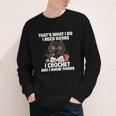 Das Ist Es Was Ich Tue Ich Lese Books Crochet And Youth Long Sleeve Tee