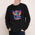 Dragon Reading a Book Bookworm Book Youth Long Sleeve Tee