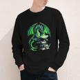Dragon Reading Books Bookworm Youth Long Sleeve Tee