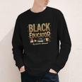 Educator By Popular Demand African American Book Lover Youth Long Sleeve Tee