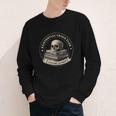 Existential Crisis Club Lifetime Member Skull And Books Youth Long Sleeve Tee