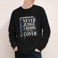 Never Judge a Book By Its Cover Youth Long Sleeve Tee