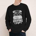 Library Where The Adventures Begin Librarian Book Readers Youth Long Sleeve Tee
