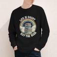 Life Is Short Buy The Book Reading Book Youth Long Sleeve Tee