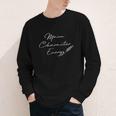 Main Character Energy Romance Book Reader Regency Youth Long Sleeve Tee