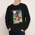 Marvel Comics Deadpool Vintage Book Art Youth Long Sleeve Tee