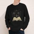 Mystic Astral Lunar Celestial Witch Spell Book Youth Long Sleeve Tee