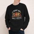 I Have No Shelf Control Book Lover Reading Humor Quote Youth Long Sleeve Tee I Have No Shelf Control Book Lover Reading Humor Quote Youth Long Sleeve Tee