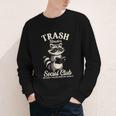 Raccoon Bookworm Readers Library Smut Reader Spicy Book Romance Rash Reader Social Club Youth Long Sleeve Tee