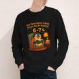Reading 6 7 Six Seven Meme English Teacher Book Lover Youth Long Sleeve Tee