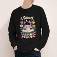 Reading Axolotl Book Lover Wildflowers Youth Long Sleeve Tee Reading Axolotl Book Lover Wildflowers Youth Long Sleeve Tee