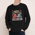 Reading Book Lover School Librarian Hooray It's Library Day Youth Long Sleeve Tee