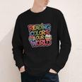 Reading Colors Our World Books Lover Youth Long Sleeve Tee