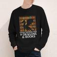 Reading Dragon Easily Distracted By Dragons And Books Youth Long Sleeve Tee Reading Dragon Easily Distracted By Dragons And Books Youth Long Sleeve Tee
