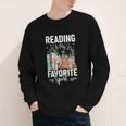 Reading Is My Favorite Sport Bookworm Youth Long Sleeve Tee
