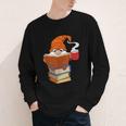 Reading Lover Book Graphic Gnome Youth Long Sleeve Tee