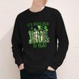 Retro Book Lucky Reading Teacher St Patrick's Day -Adults Small Cotton Blend Polyester Blend Short Sleeve Youth Long Sleeve Tee