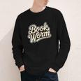 Retro Book Worm Reading For Book Lovers Youth Long Sleeve Tee