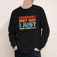 Retro Superheroes Art Graphic Novels Vintage Comic Books Youth Long Sleeve Tee