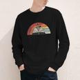 Retro Vintage Wildflowers Book Shirt Book Lover Youth Long Sleeve Tee