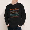 Smut Slut Sayings Definition Sarcastic Book Lover Youth Long Sleeve Tee