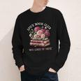 Spicy Book Club Dark Romance Reader Women Bookish Merch Cute Youth Long Sleeve Tee