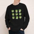 Teacher Reading Shamrock St Patrick’s Day Book Lover Kids Youth Long Sleeve Tee Teacher Reading Shamrock St Patrick’s Day Book Lover Kids Youth Long Sleeve Tee
