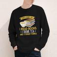 That’s What I Do Read Books I Drink Tea And I Forget Things Youth Long Sleeve Tee That’s What I Do Read Books I Drink Tea And I Forget Things Youth Long Sleeve Tee