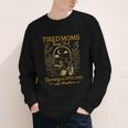 Tired Mom Club Bookish Things Booktrovert Book Lover Youth Long Sleeve Tee