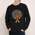 History Month Afro Women Book Lover Librarian Teacher Youth Long Sleeve Tee History Month Afro Women Book Lover Librarian Teacher Youth Long Sleeve Tee