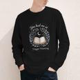 You Had Me At Trigger Warning Dark Romance Skeleton Book Youth Long Sleeve Tee