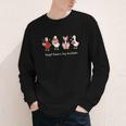 Valentine Goose Forget Flowers Buy Me Books Bookish Quote Youth Long Sleeve Tee