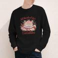 Vintage All Booked For Valentines Book Lovers Teacher Kids Youth Long Sleeve Tee